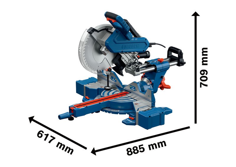 Ingletadora telescópica GCM 340-305 D