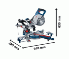 Ingletadora telescópica GCM 8 SJL