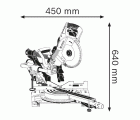 Ingletadora telescópica GCM 8 SDE