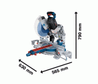 Ingletadora BITURBO a batería GCM 18V-305 GDC