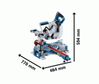 Ingletadora BITURBO a batería GCM 18V-216 D