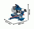 Ingletadora telescópica GCM 340-305 D