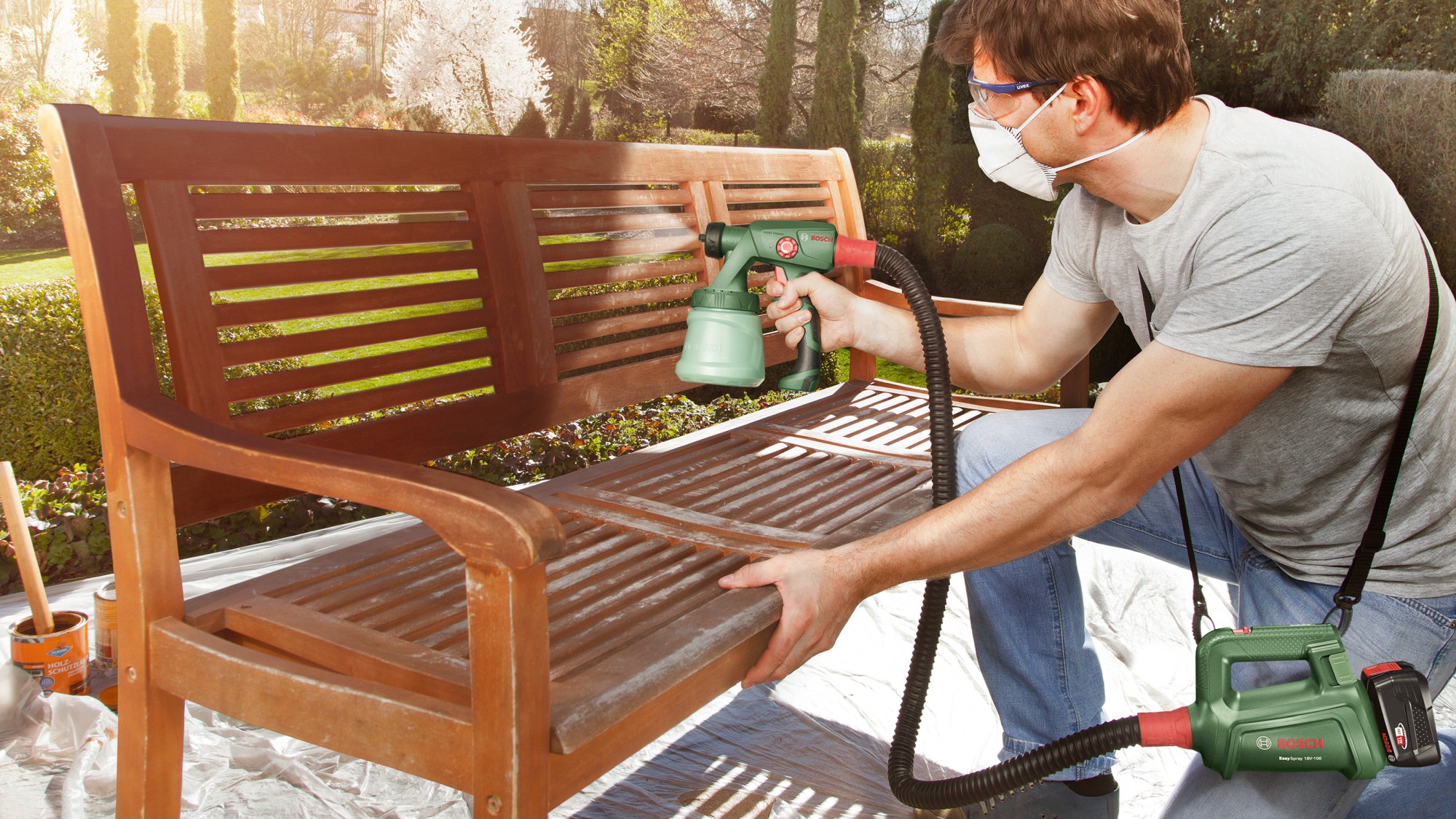 Pistola para pintar EasySpray 18V-100