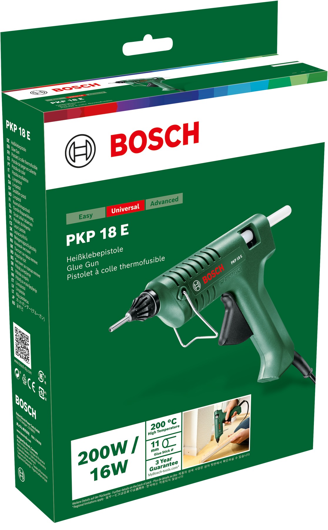 Pistola de pegar PKP 18 E