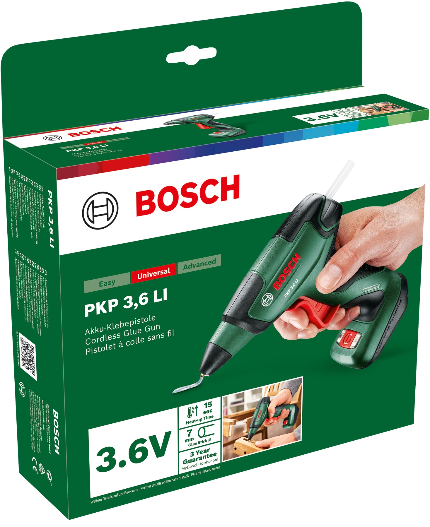 Pistola para pegar en caliente a batería PKP 3.6 LI