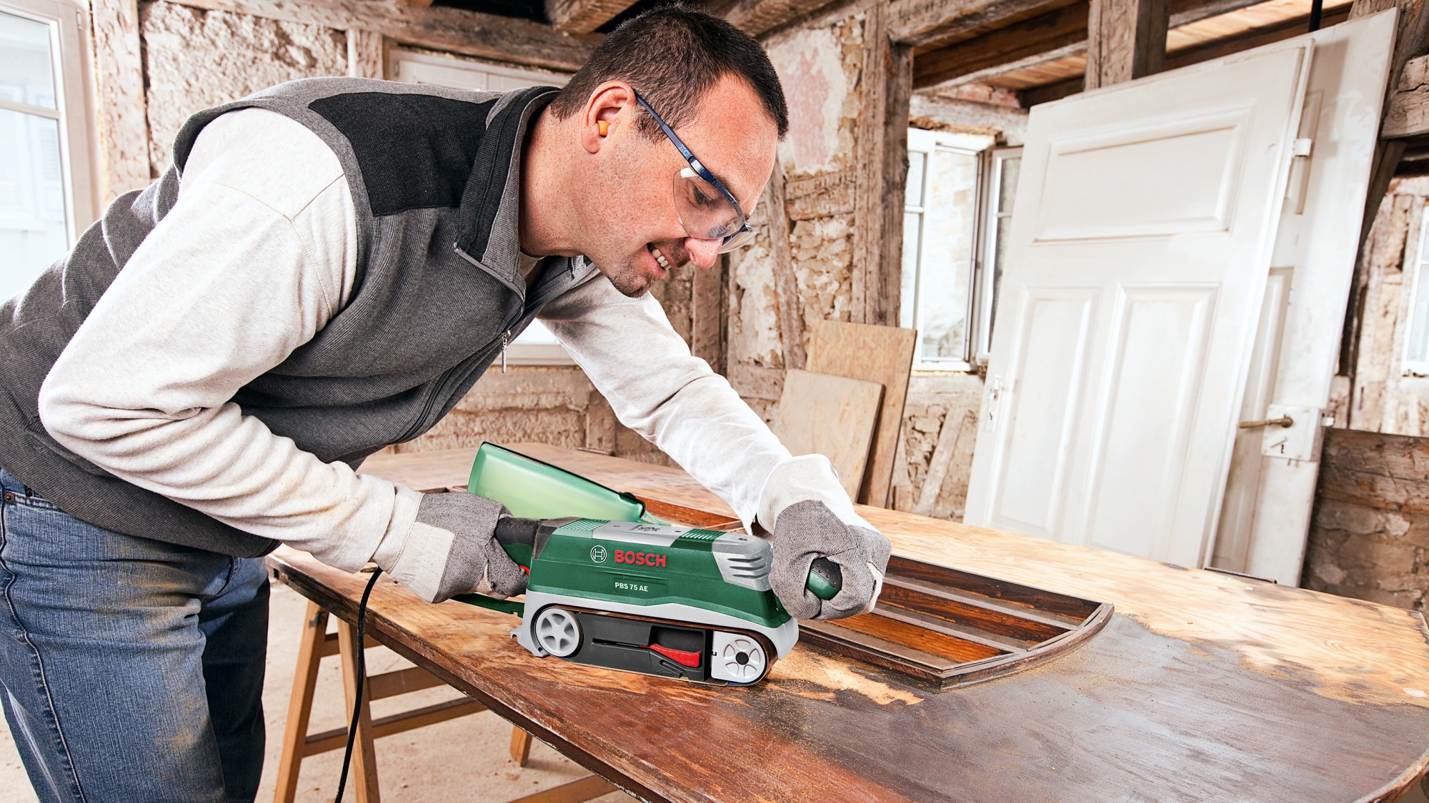 Lijadoras de banda PBS 75 AE