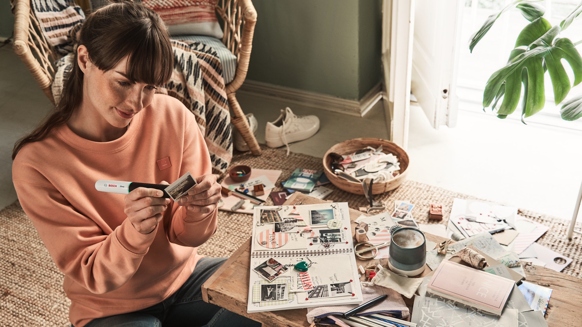 Punta para pegar en caliente a batería Gluey