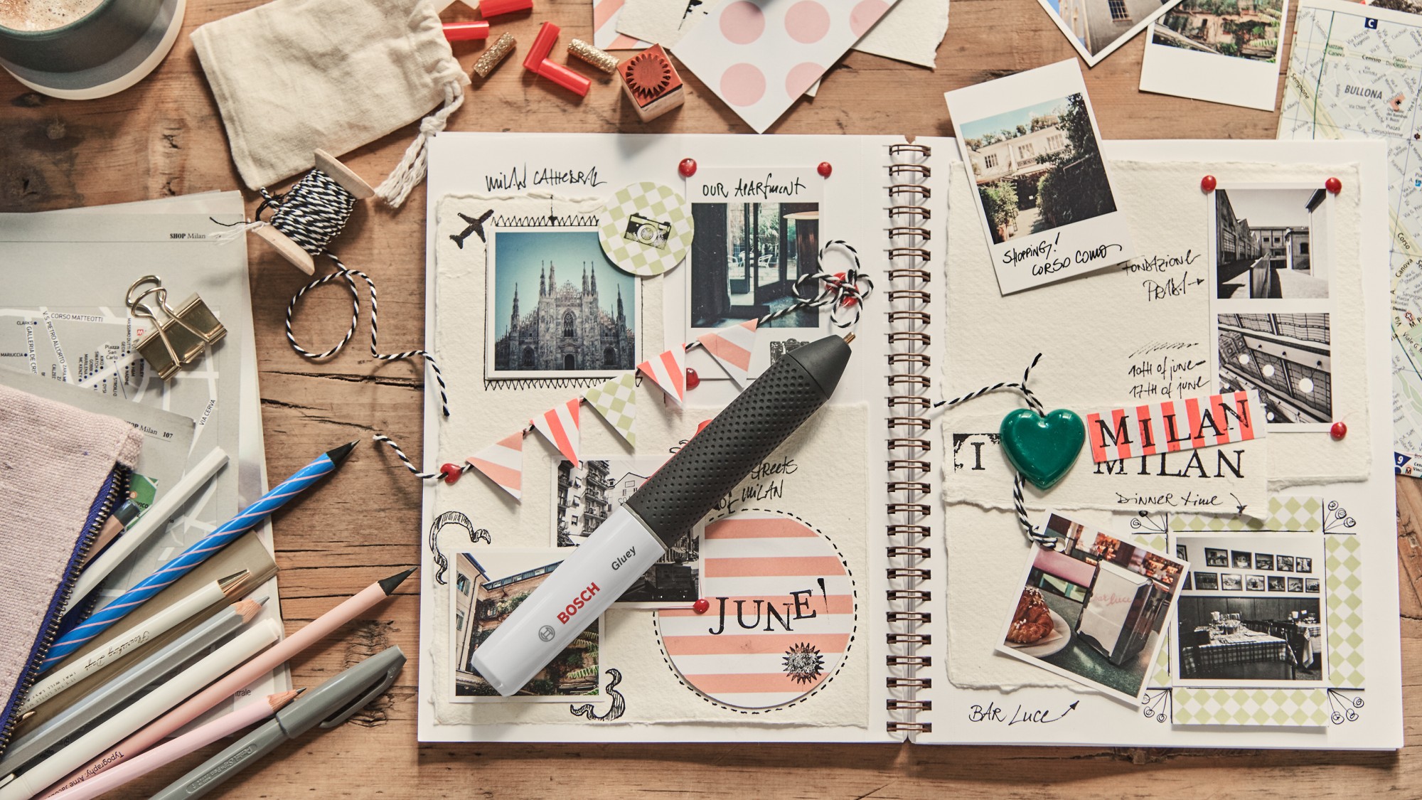 Punta para pegar en caliente a batería Gluey