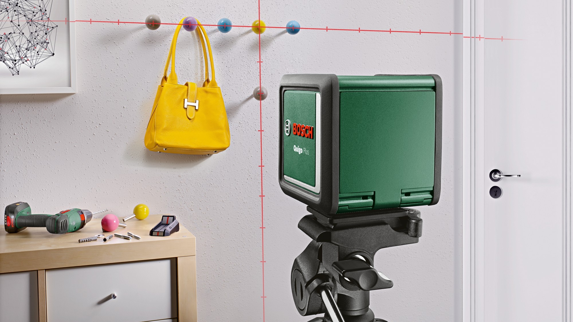 Láser de líneas cruzadas Quigo Plus