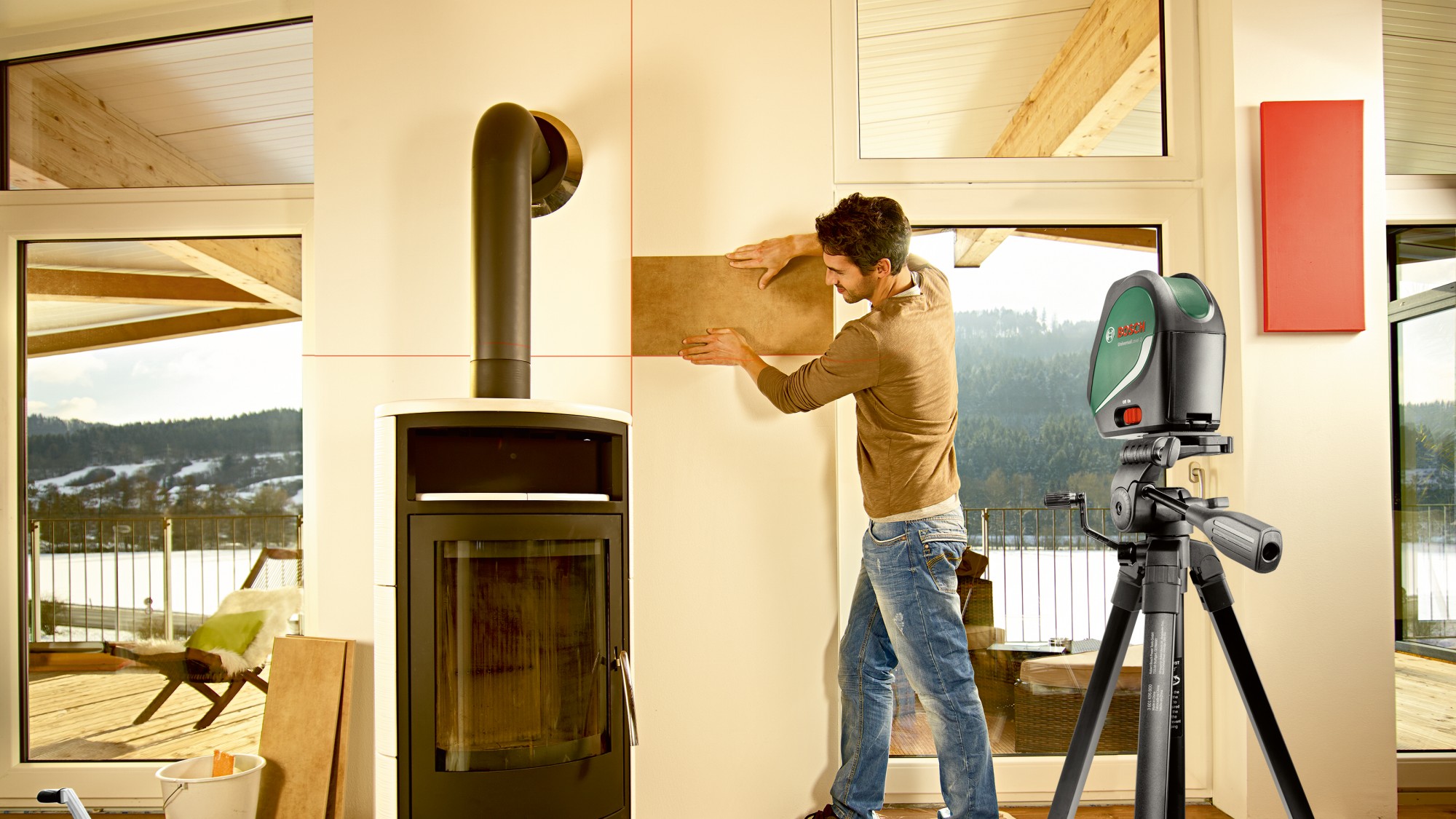 Láser de líneas cruzadas UniversalLevel 3 Set