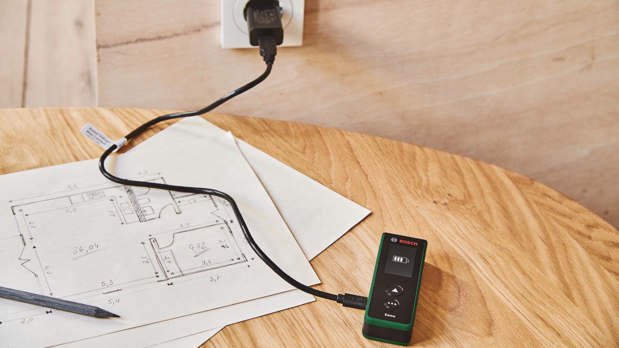 Medidor láser digital Set Zamo