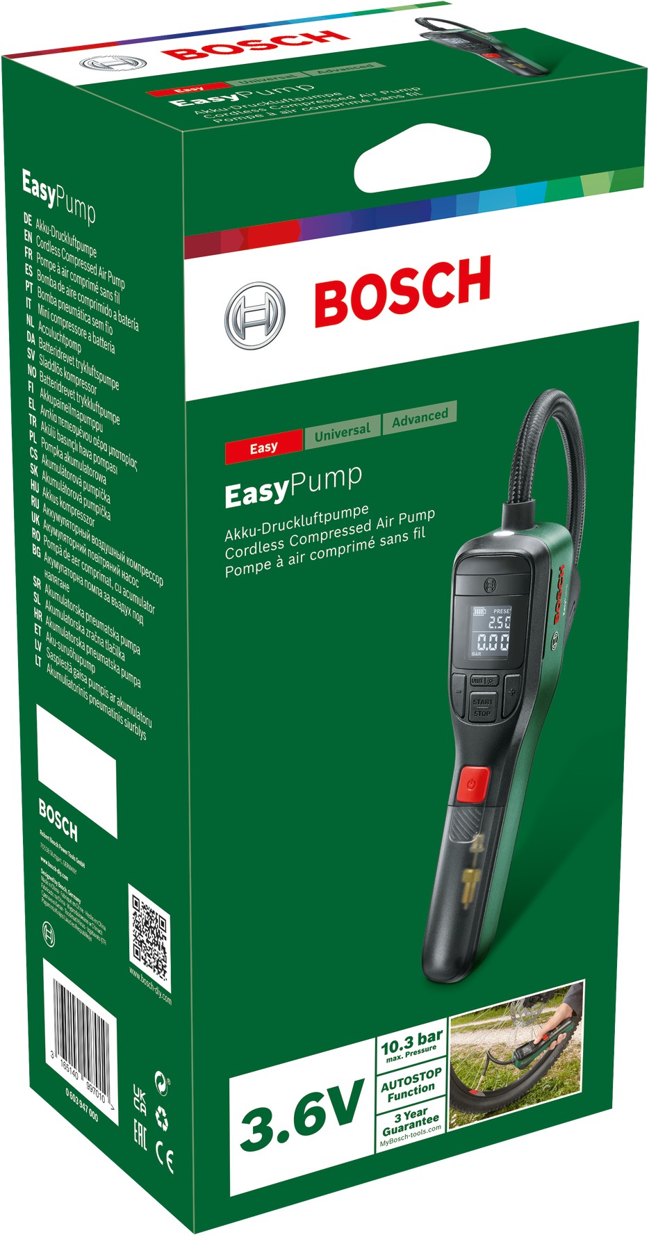 Bomba de aire comprimido a batería EasyPump