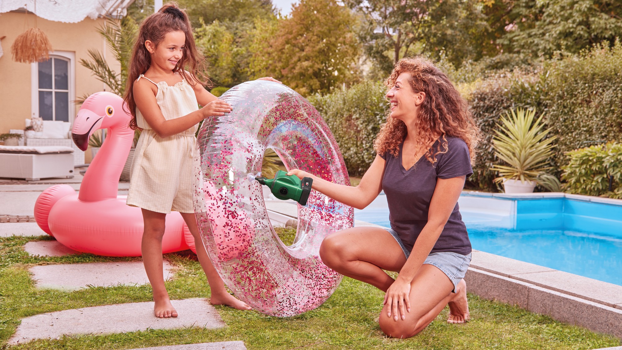 Bomba de volumen de aire a batería EasyInflate 18V-500