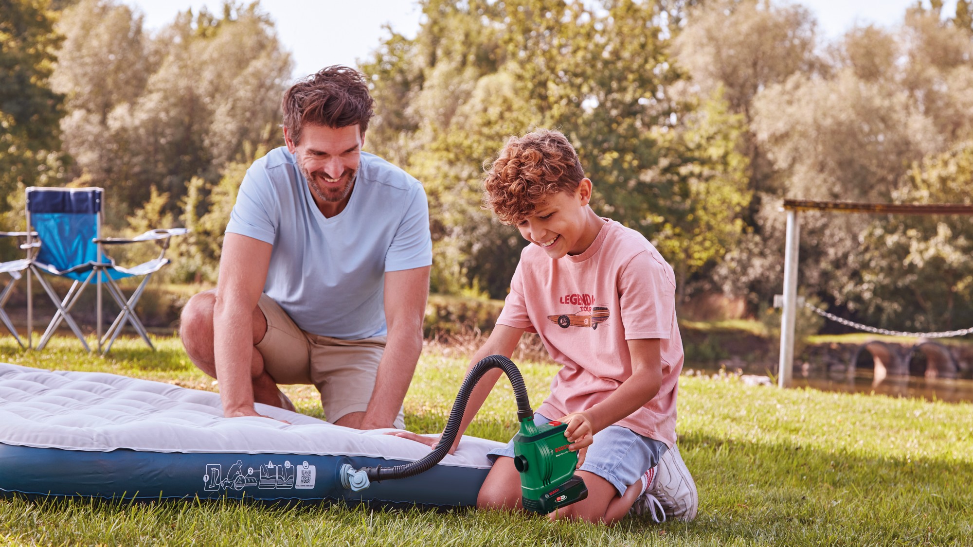 Bomba de volumen de aire a batería EasyInflate 18V-500