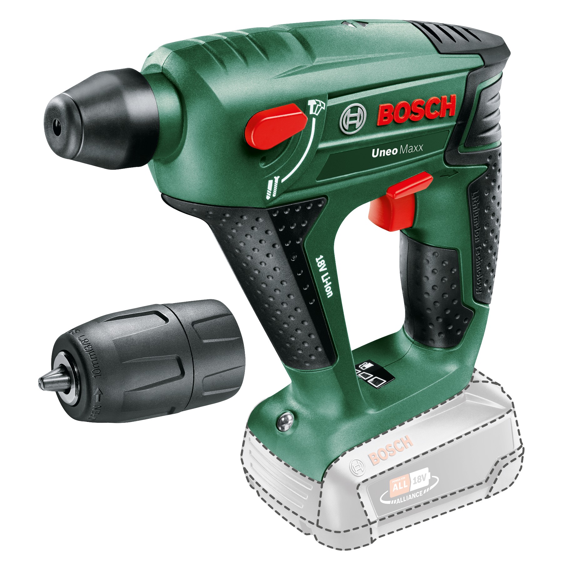 Martillo perforador a batería UNEO Maxx