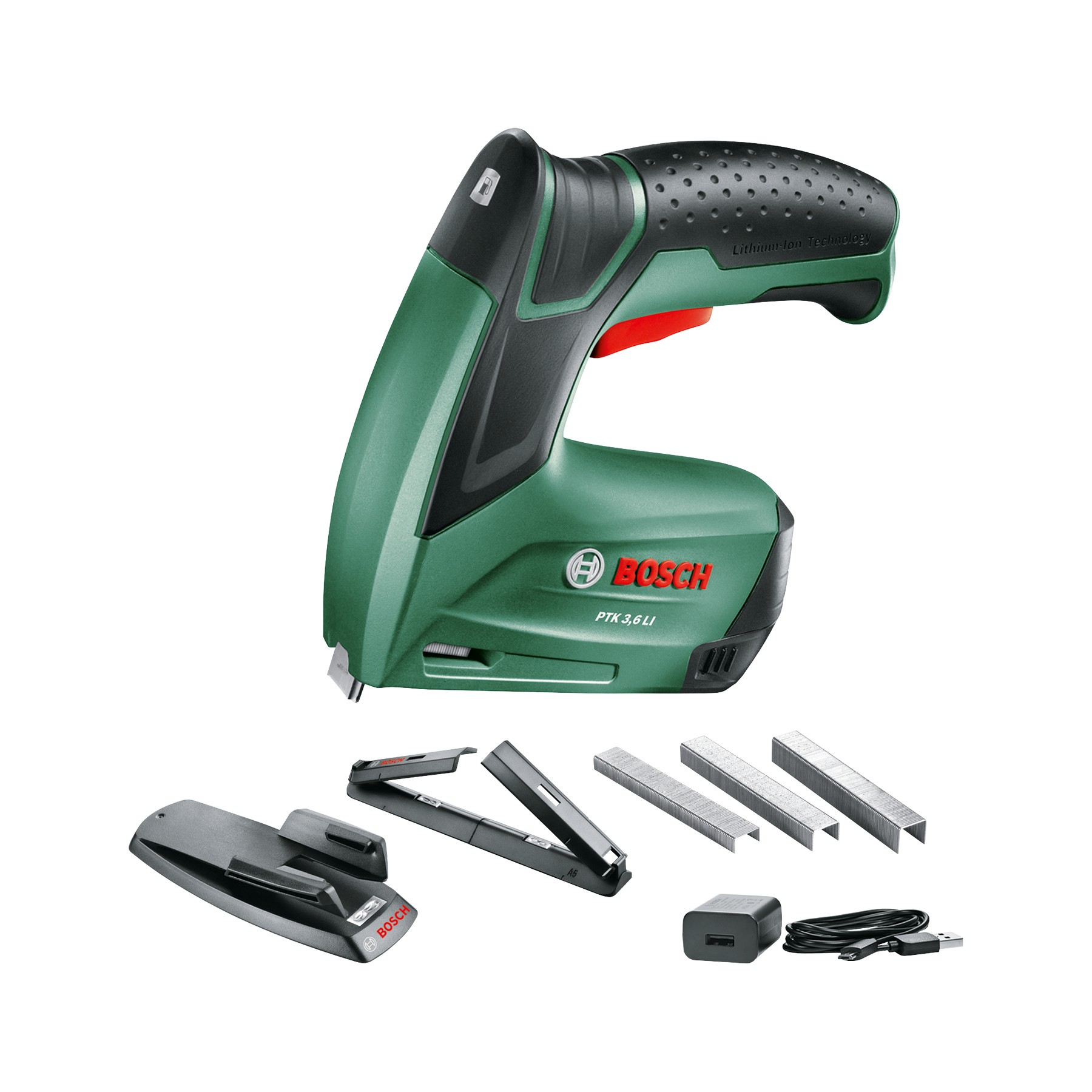 Grapadora a batería PTK 3,6 LI Office Set