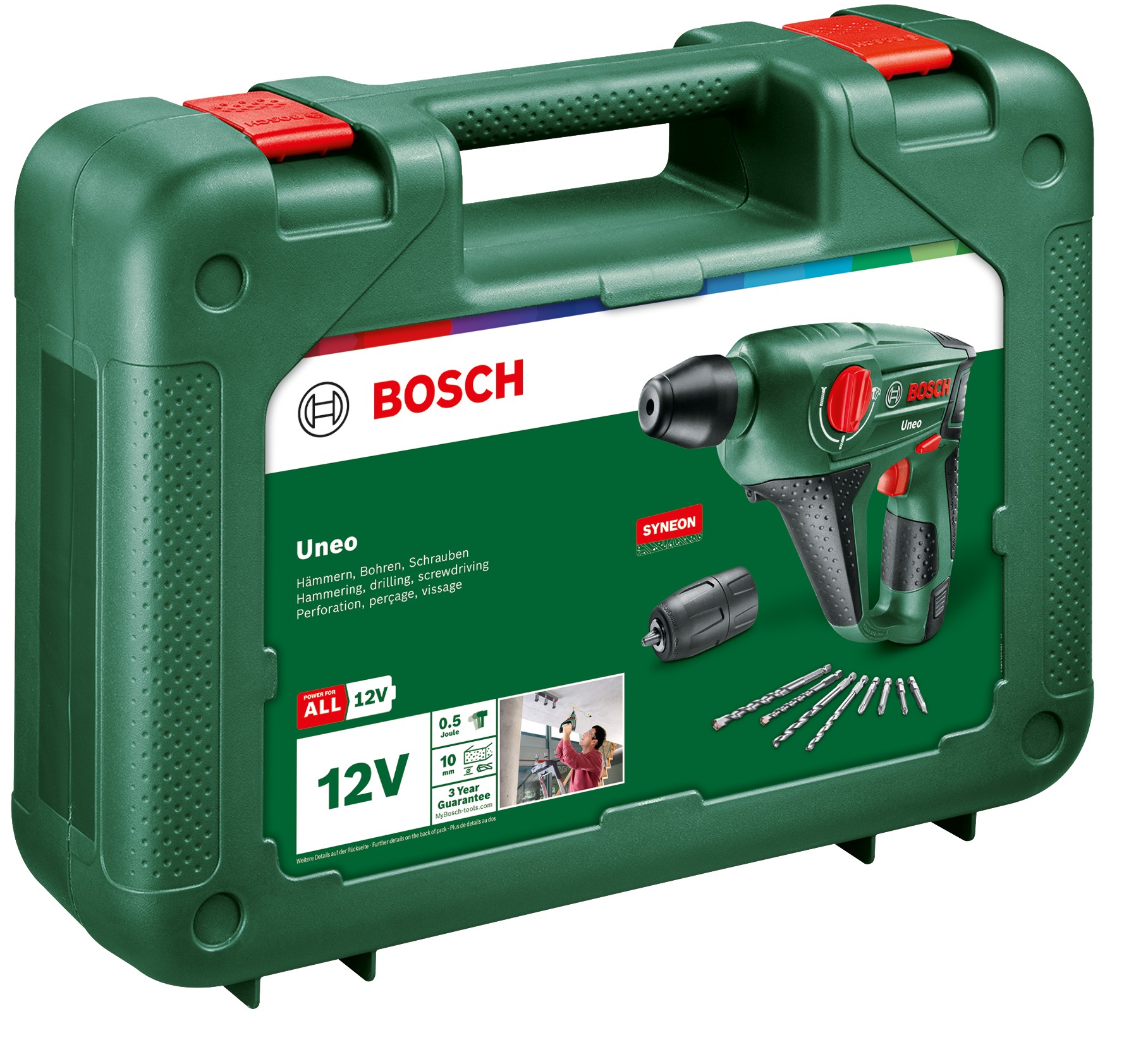 Martillo perforador a batería Uneo