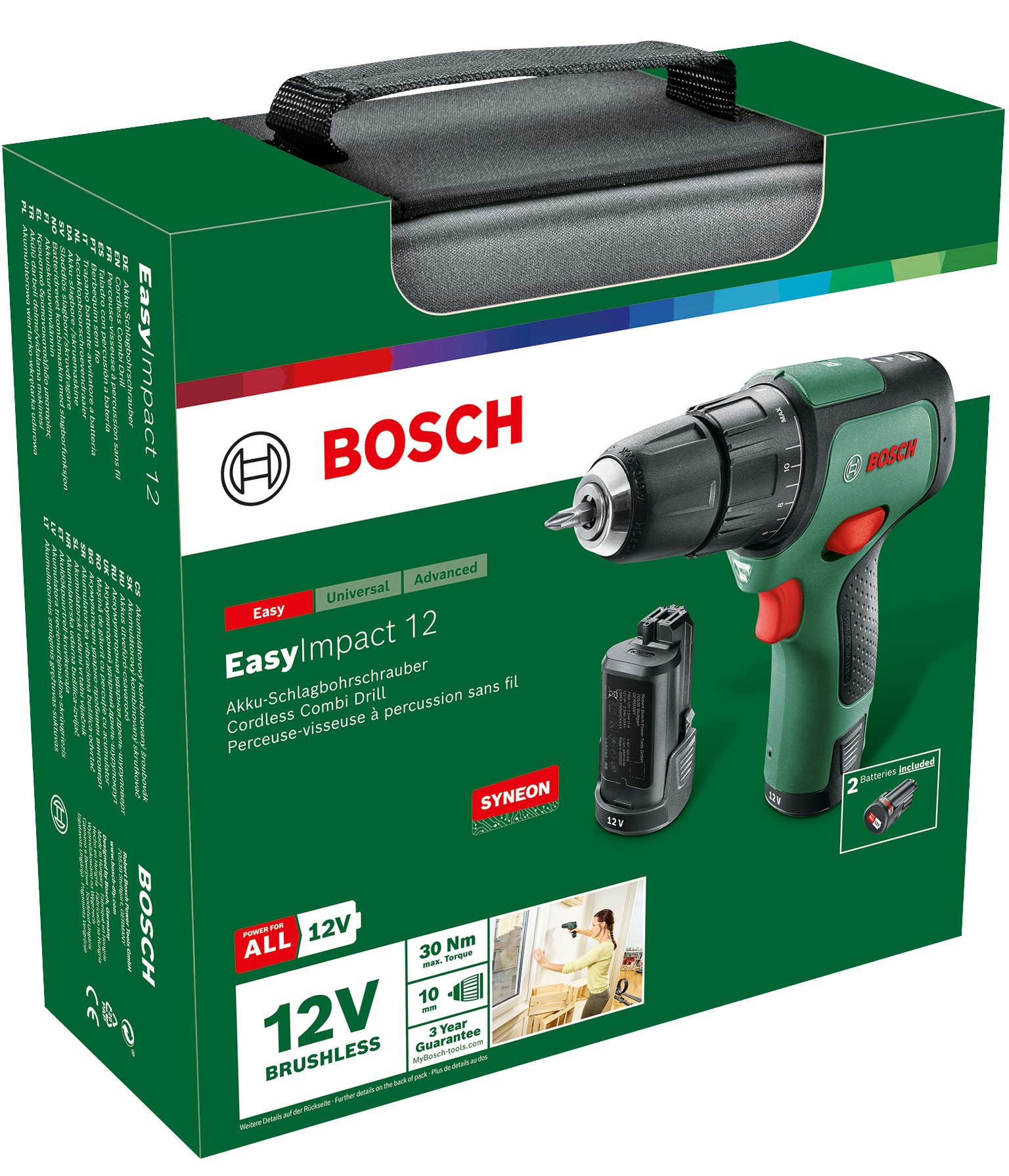 Atornillador a batería EasyImpact 12