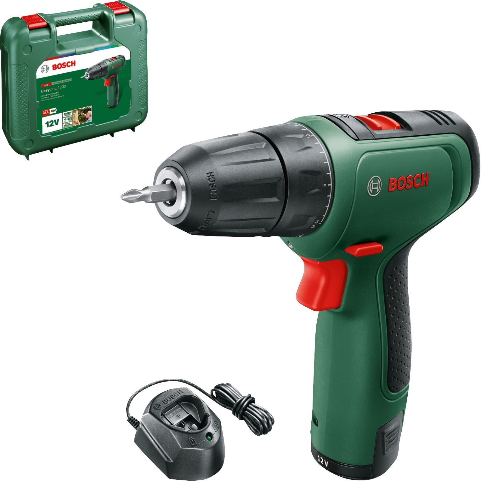 Atornillador a batería EasyDrill 1200