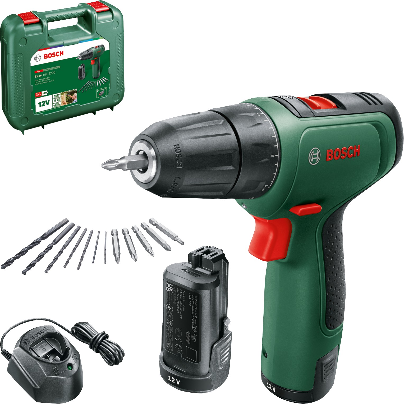 Atornillador a batería EasyDrill 1200