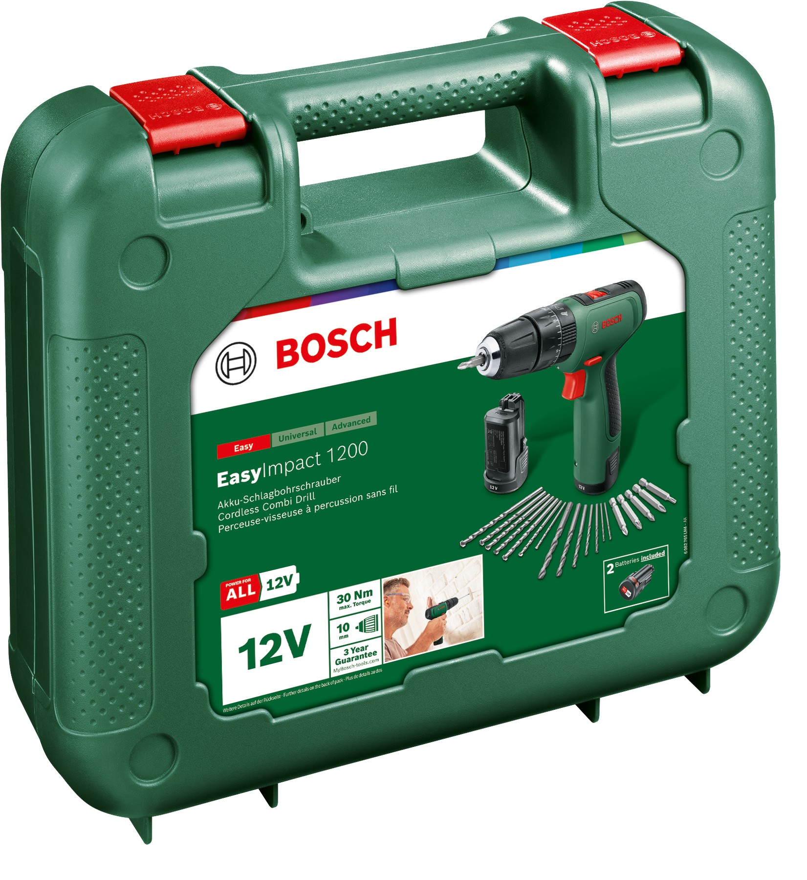 Atornillador a batería EasyImpact 1200