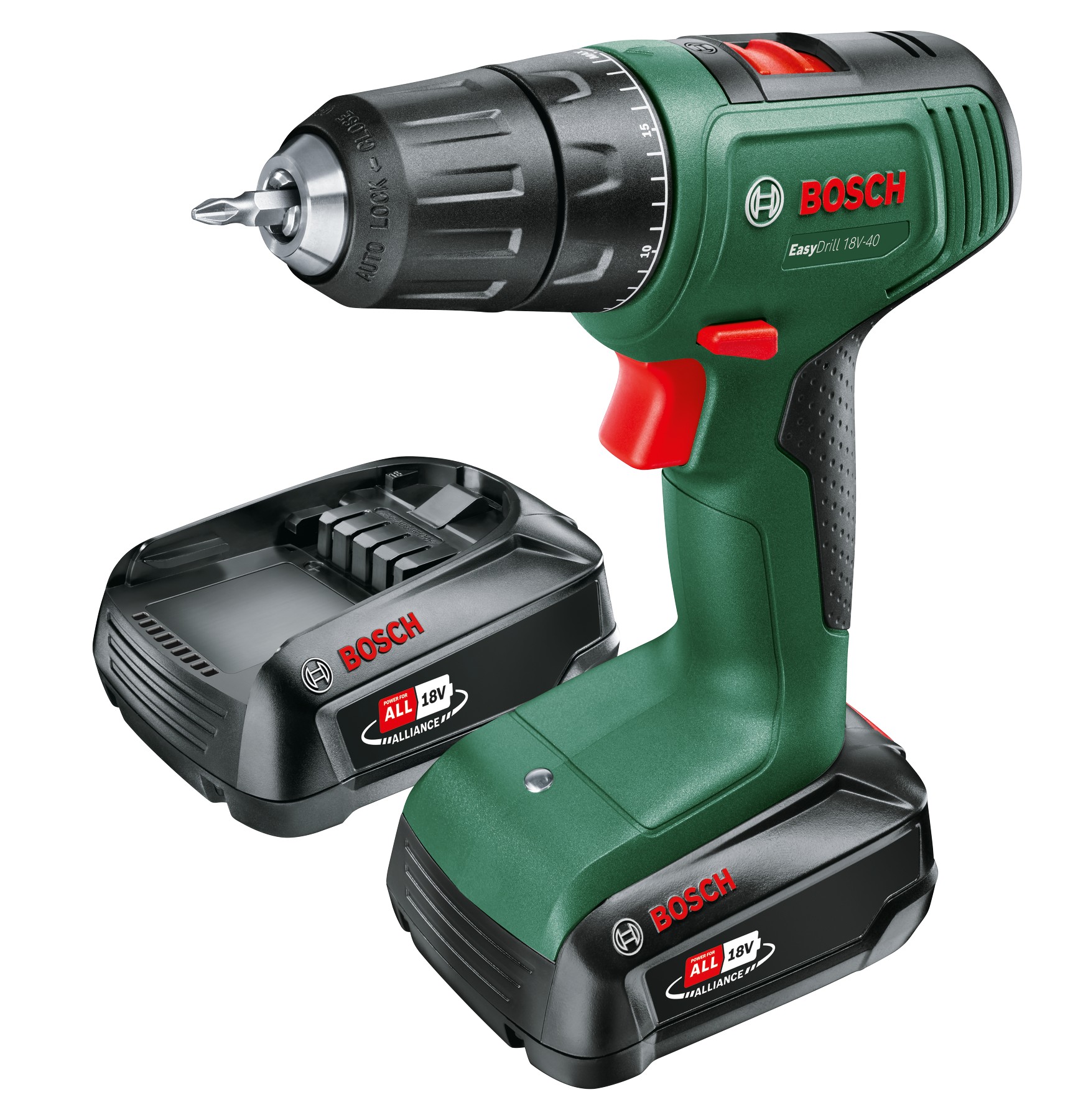 Atornillador a batería EasyDrill 18V-40