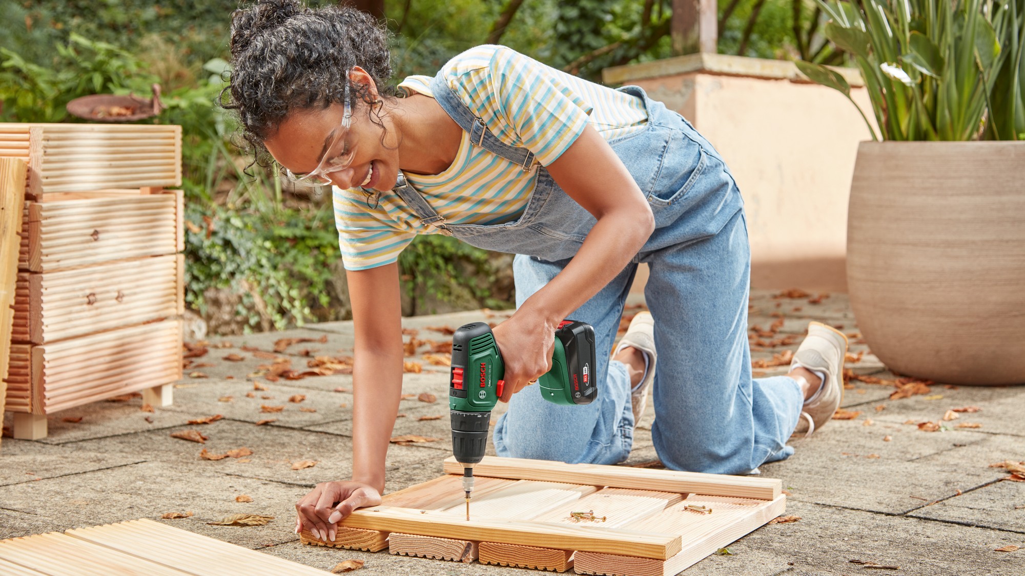 Atornillador a batería EasyDrill 18V-40