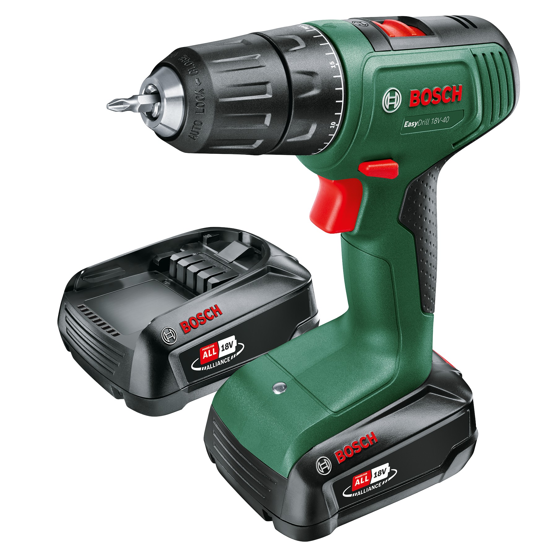 Atornillador a batería EasyDrill 18V-40