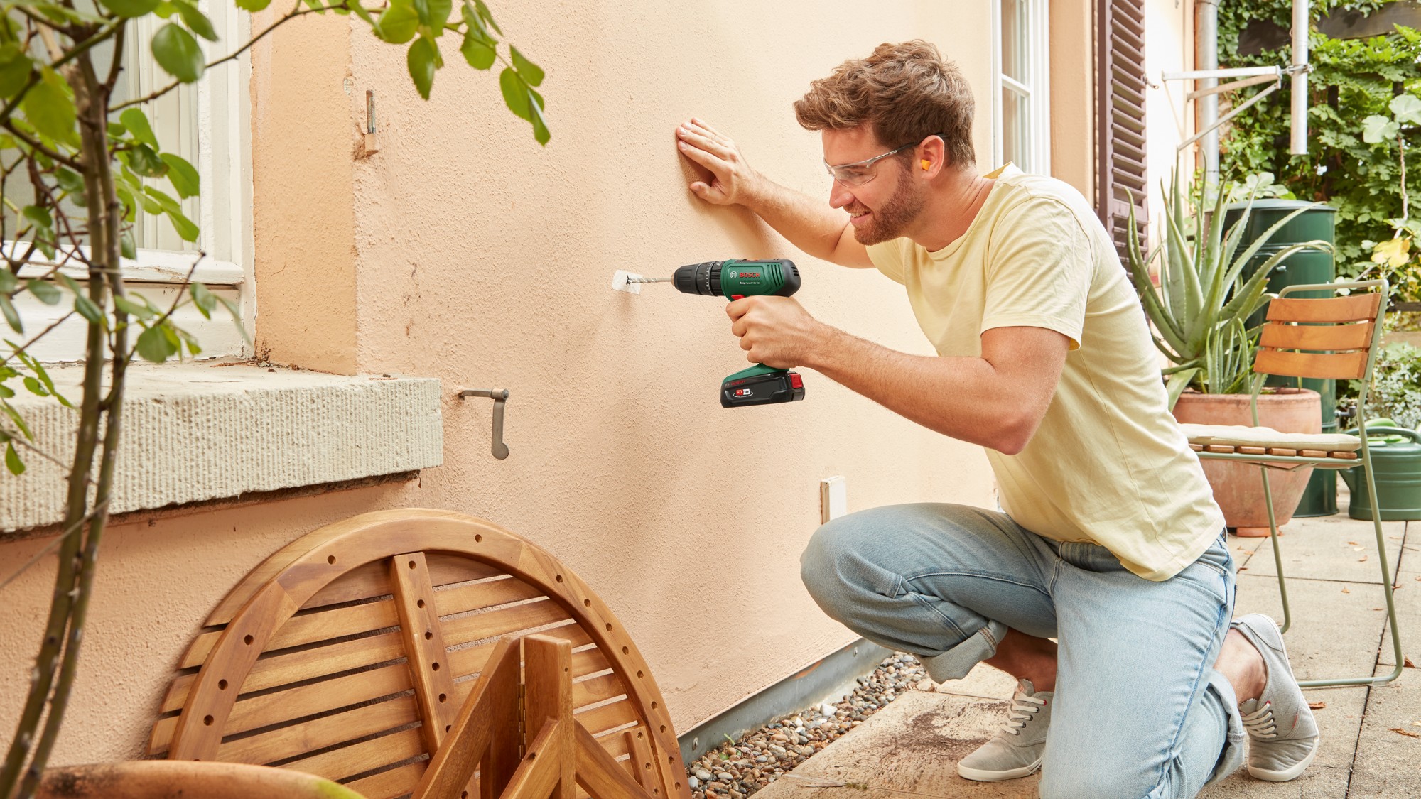 Taladradora de percusión con batería EasyImpact 18V-40