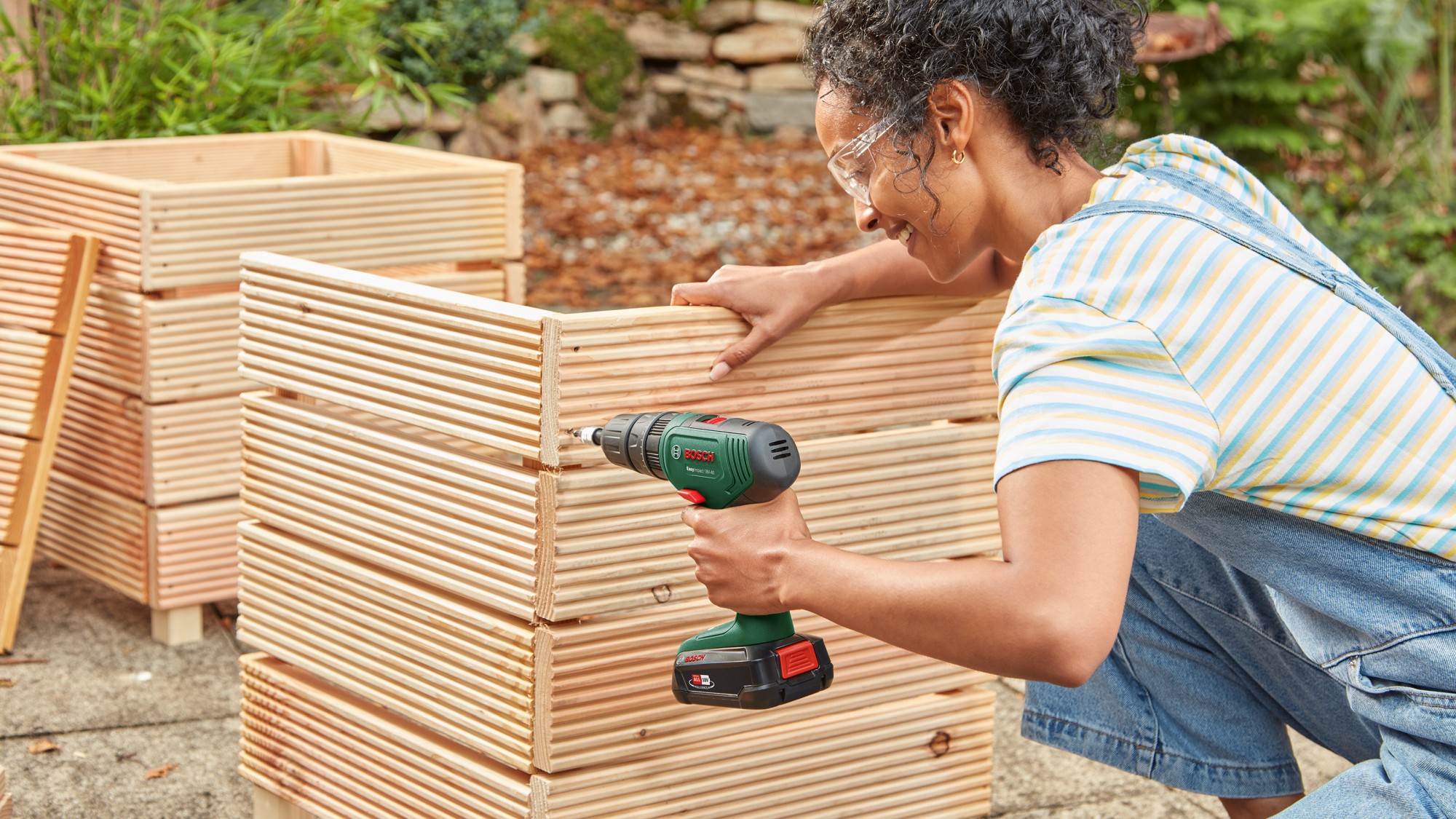 Taladradora de percusión con batería EasyImpact 18V-40