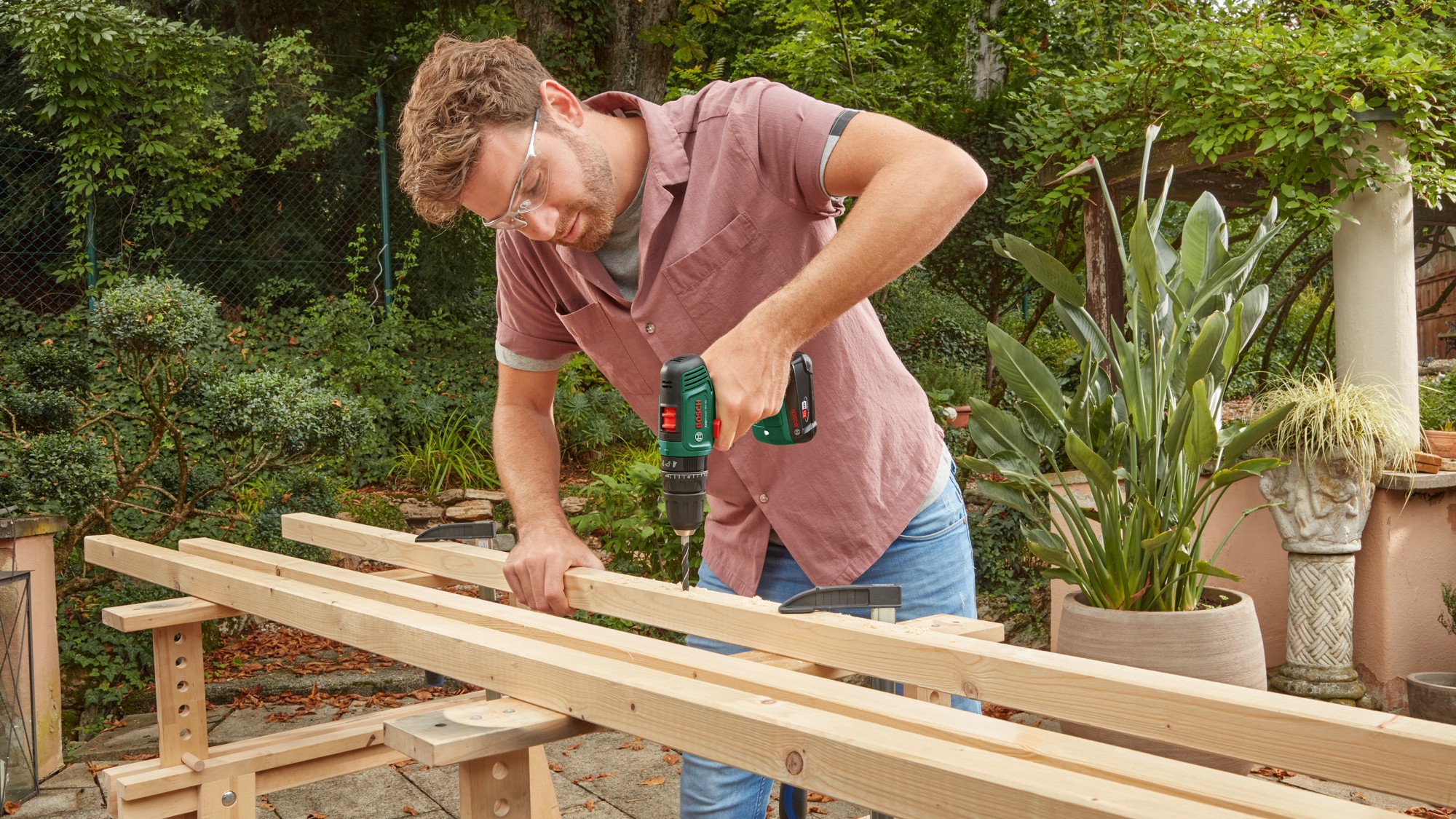 Taladradora de percusión con batería EasyImpact 18V-40