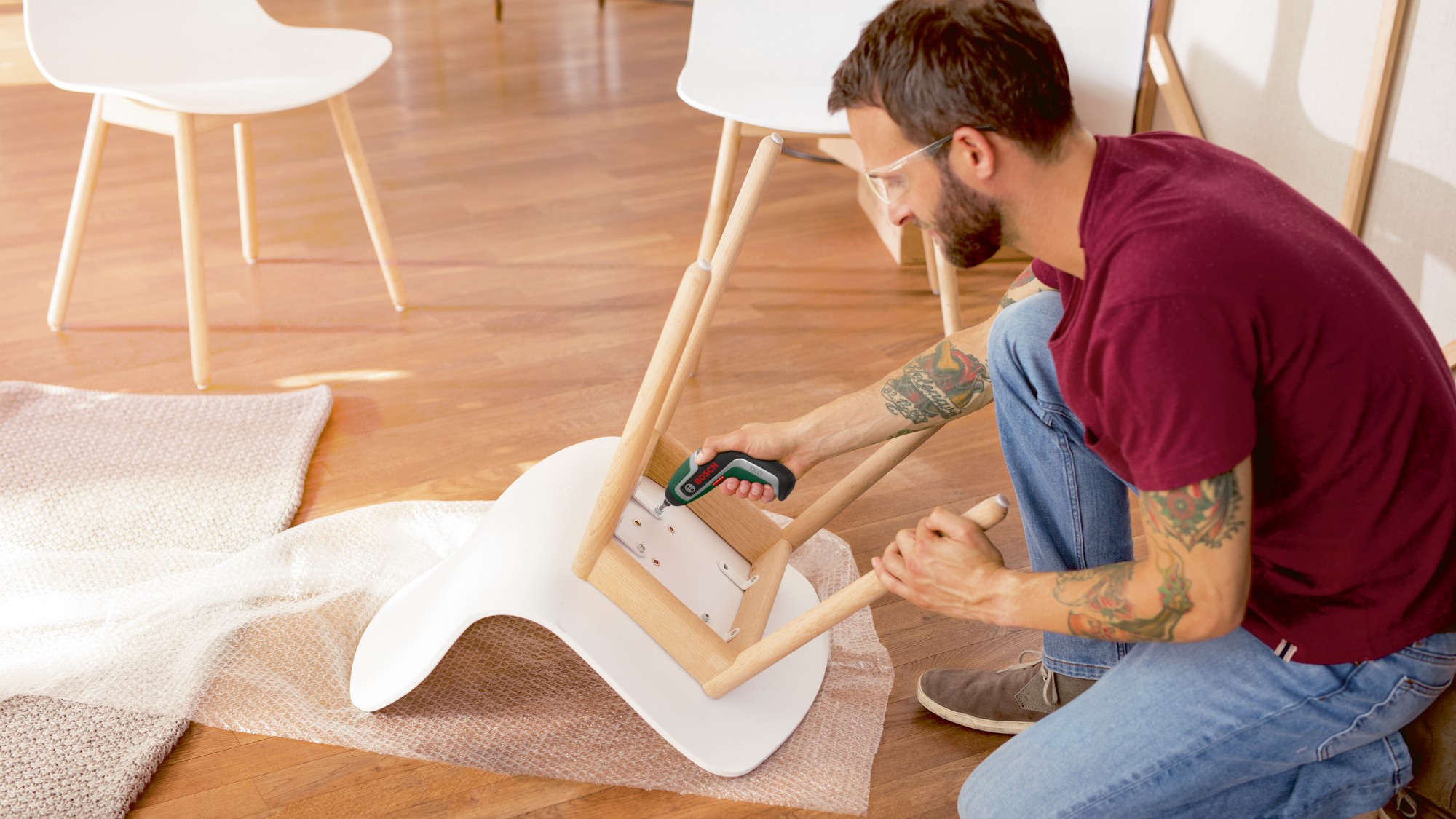 Atornillador a batería Set nivel IXO 7