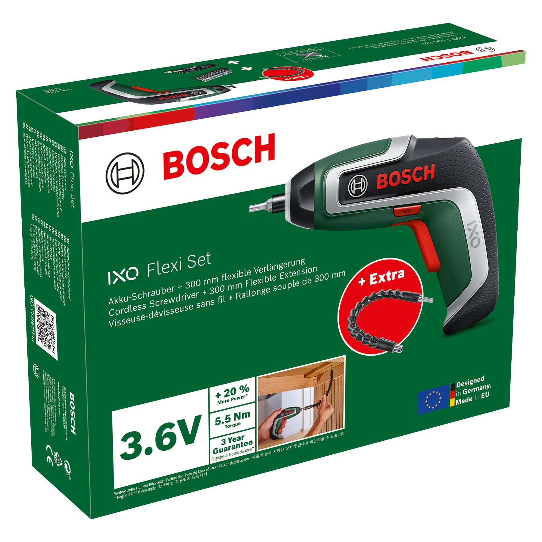 Atornillador a batería Juego flexible IXO 7