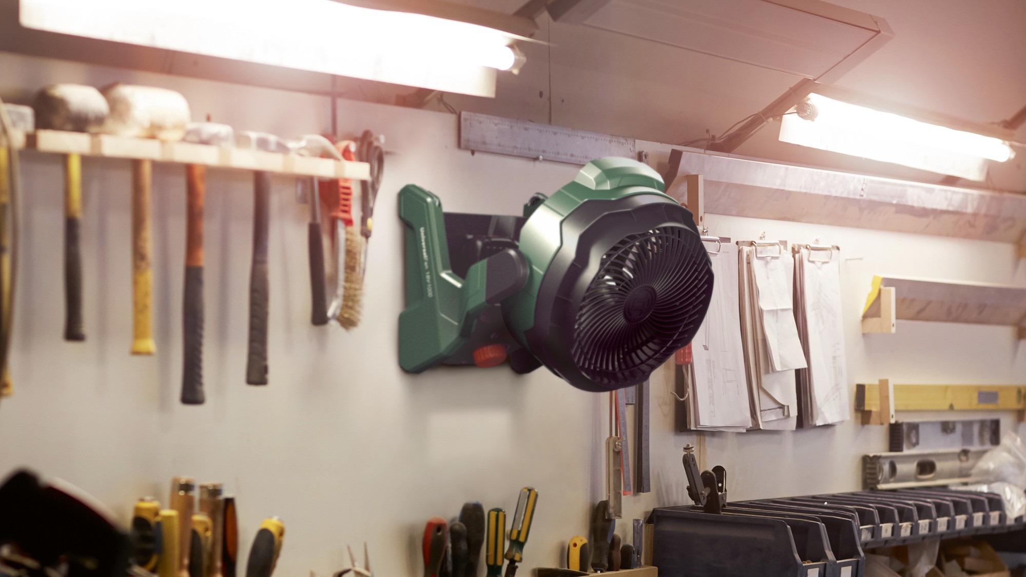 Ventilador a batería UniversalFan 18V-1000