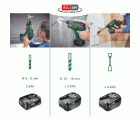 Martillo perforador a batería UniversalHammer 18V