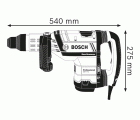 Martillo demoledor SDS max GSH 7 VC