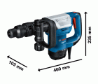Martillo demoledor SDS max GSH 5