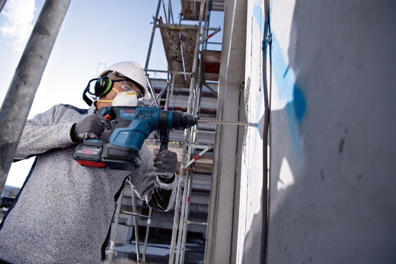 Martillo perforador SDS plus BITURBO a batería GBH 18V-34 CF