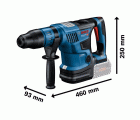 Martillo perforador SDS max BITURBO a batería GBH 18V-36 C