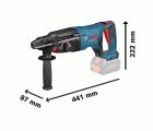 Martillo perforador SDS plus a batería GBH 18V-26 D