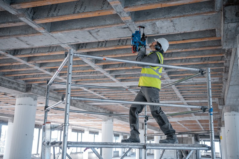 Martillo perforador SDS plus a batería GBH 18V-28 C