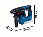 Martillo perforador SDS plus a batería GBH 18V-18