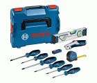 Set de destornilladores y varias herramientas manuales, 19 uds. Professional