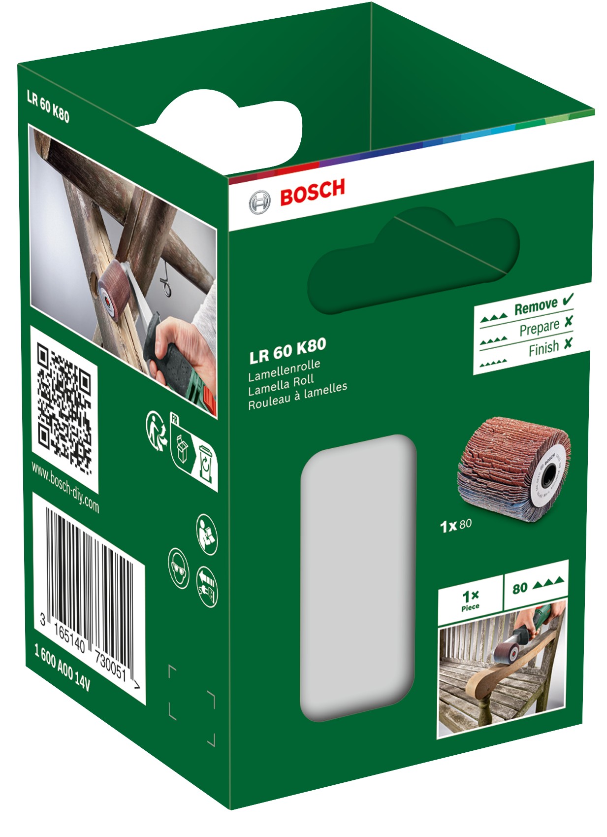 Accesorio de sistema Cepillo multilámina 80