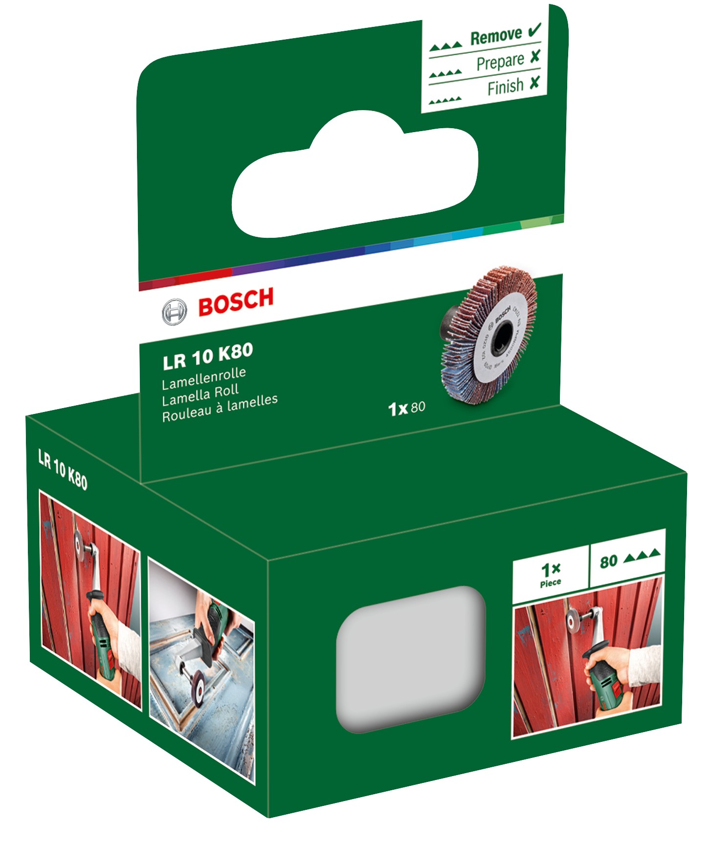 Accesorio de sistema Cepillo multilámina 80