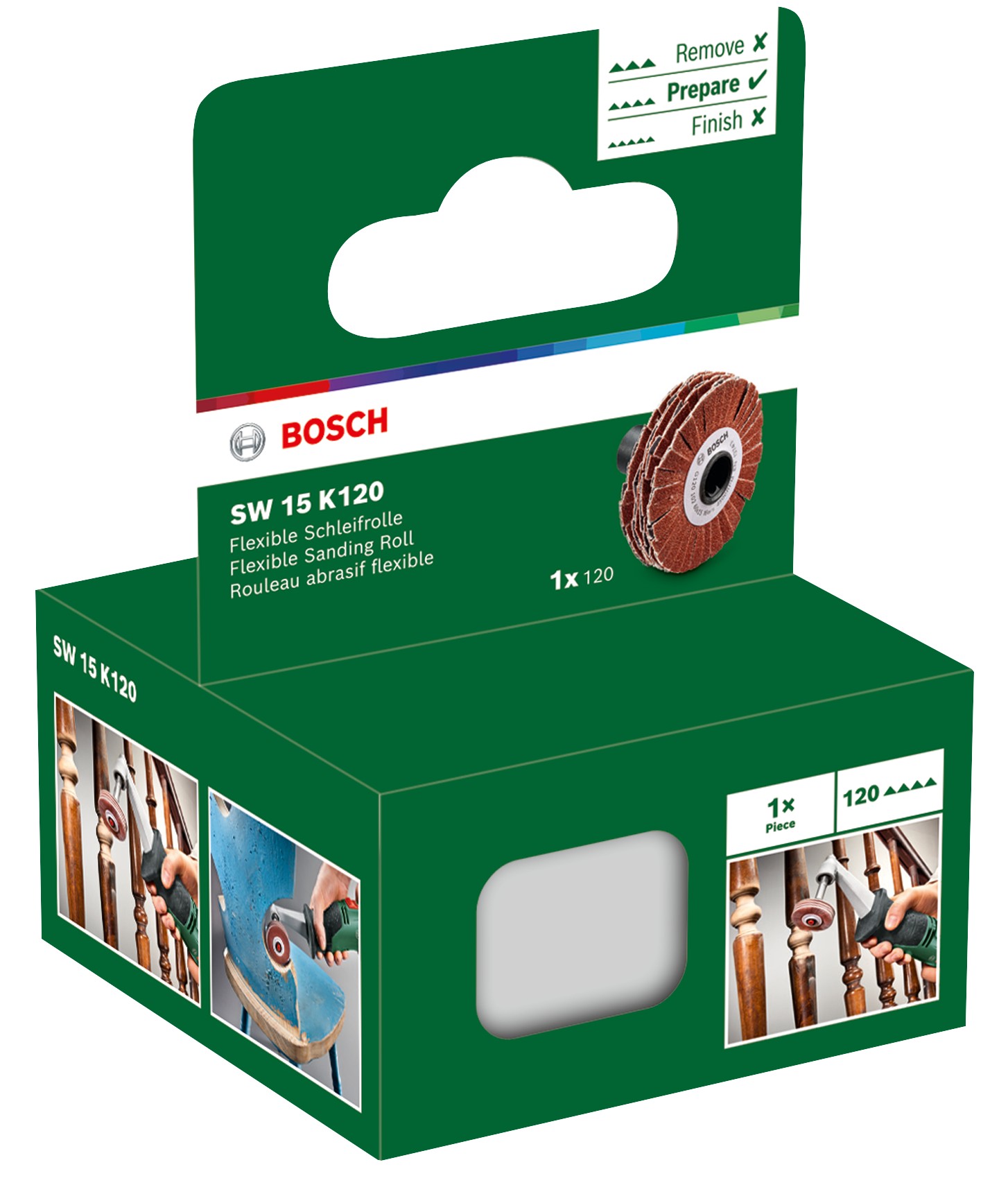 Accesorio de sistema Cepillo multilámina (flexible) 120