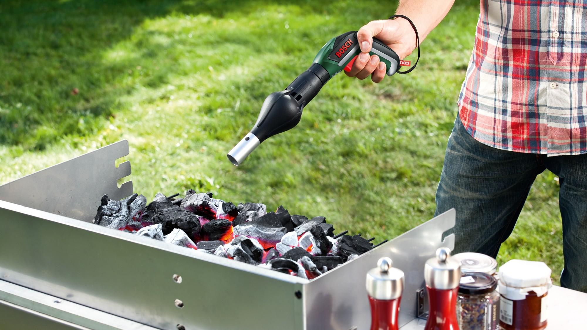 Accesorio de sistema IXO Collection: adaptador para ventilador de barbacoa