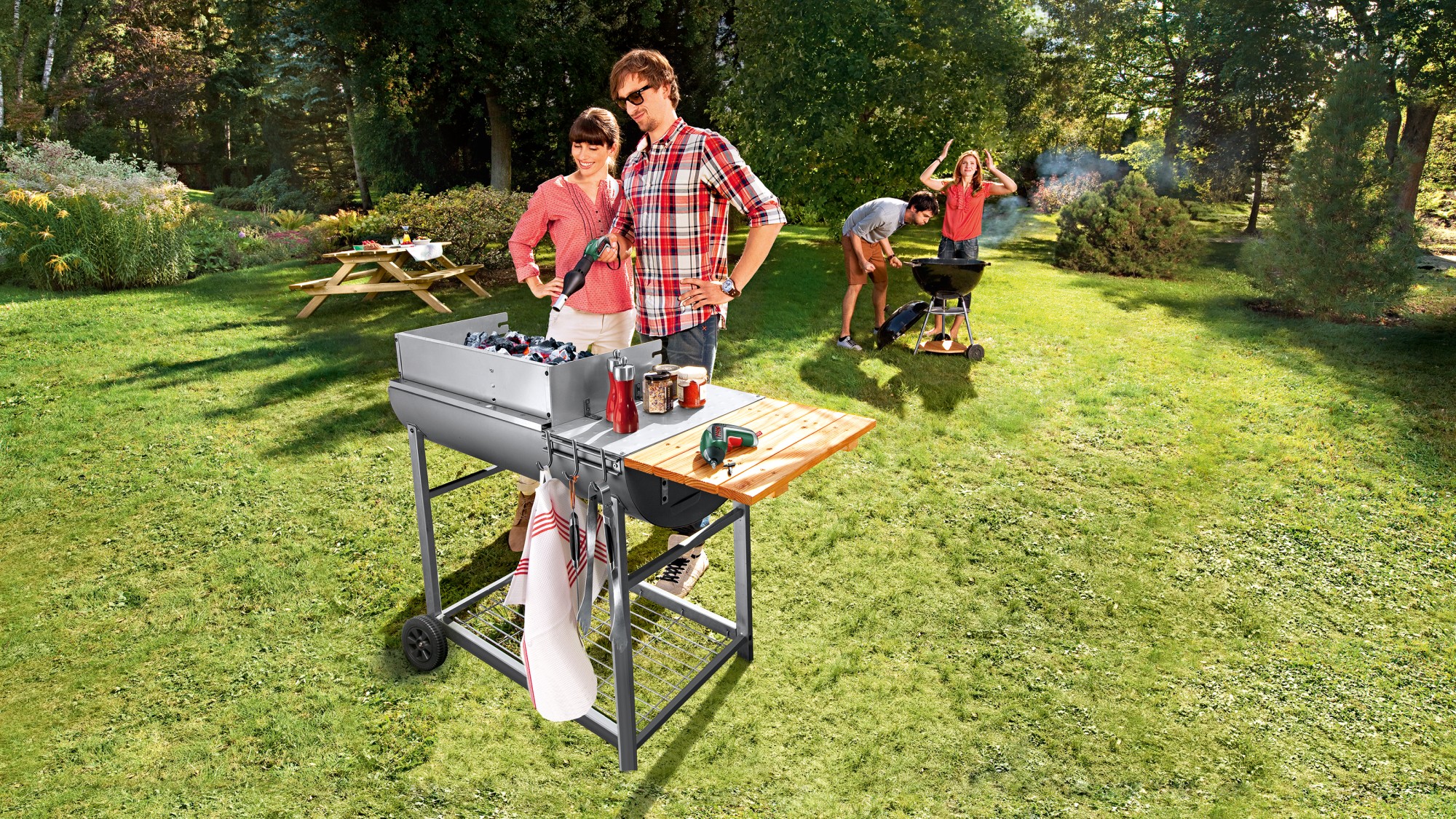 Accesorio de sistema IXO Collection: adaptador para ventilador de barbacoa