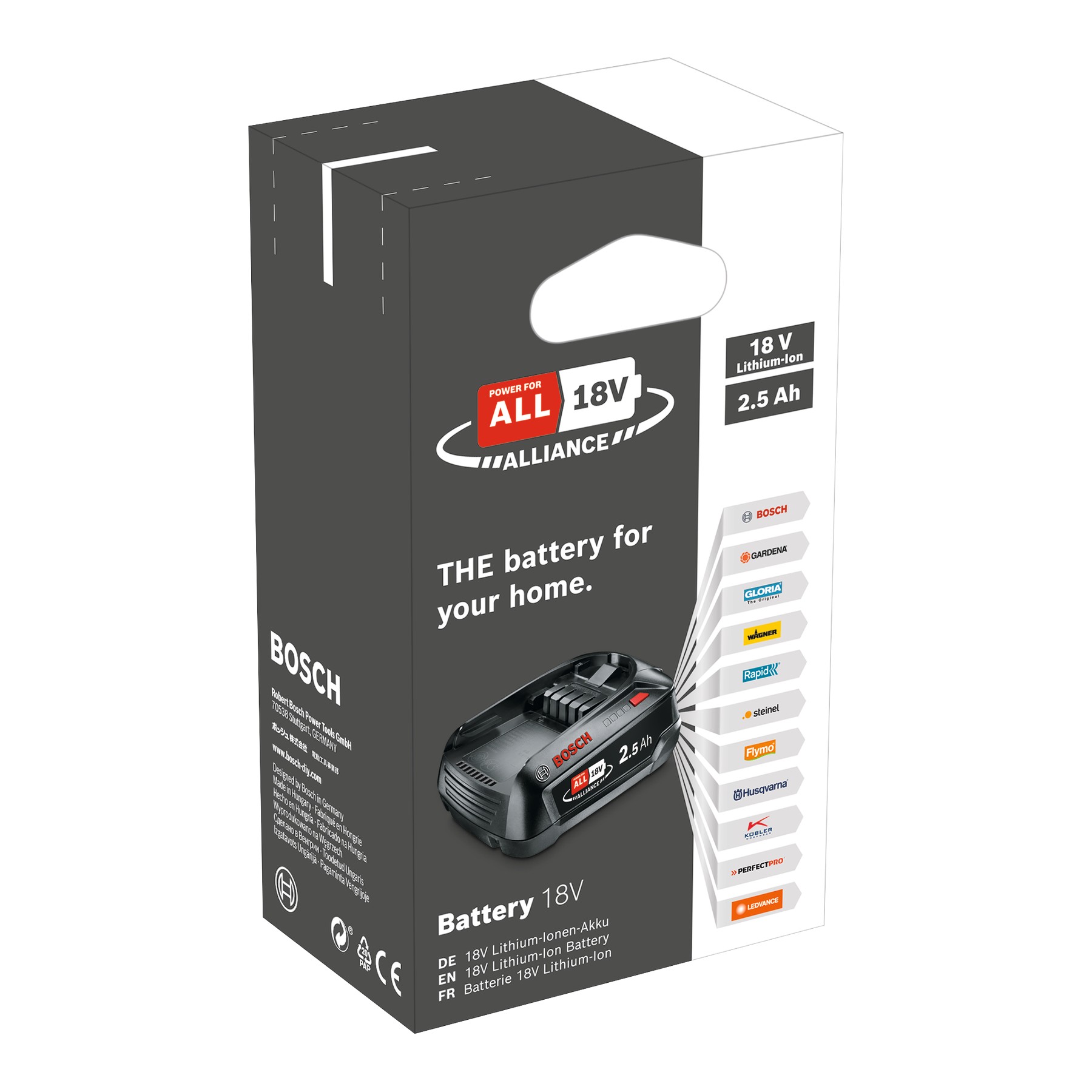 Batería PBA 18V 2.5Ah W-B