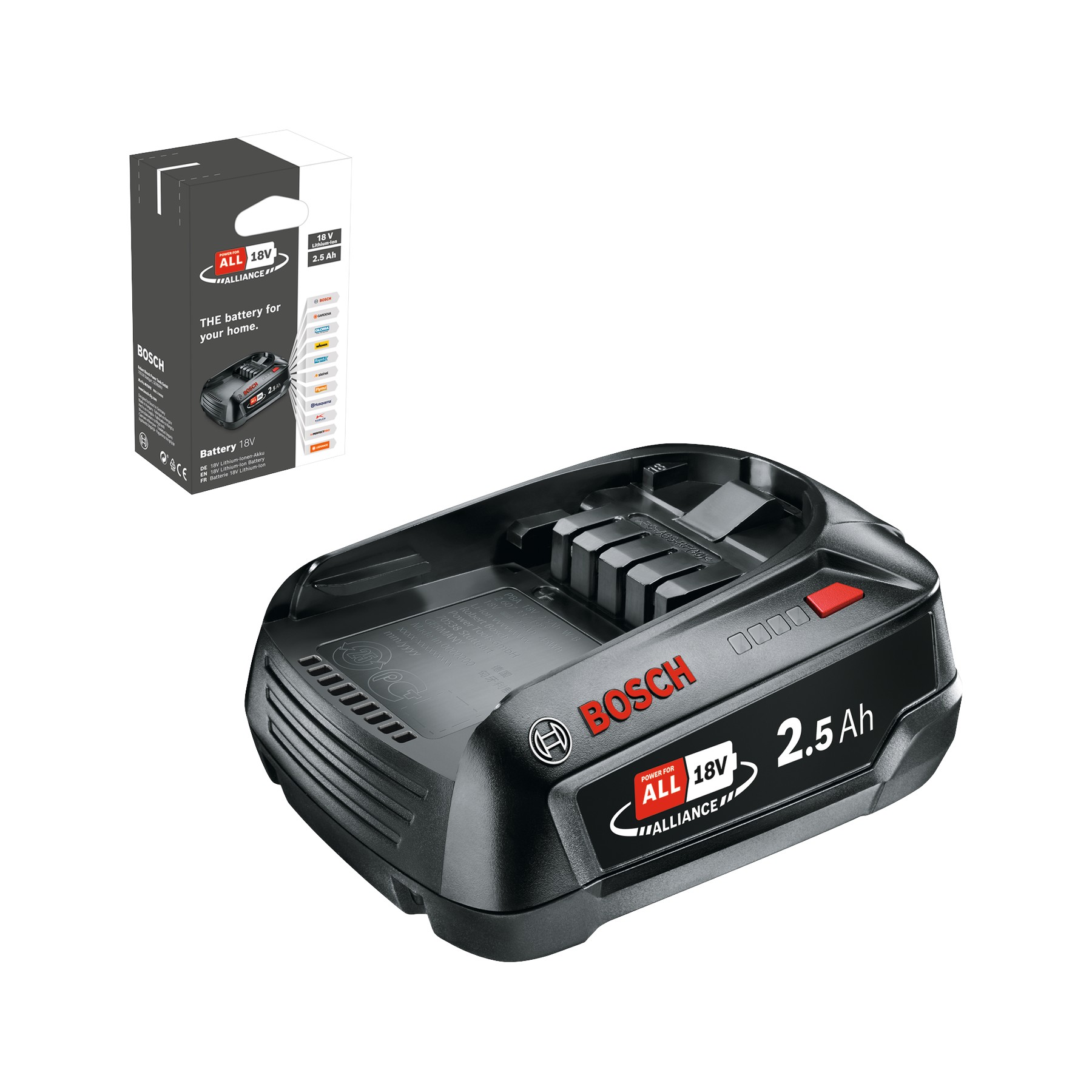 Batería PBA 18V 2.5Ah W-B